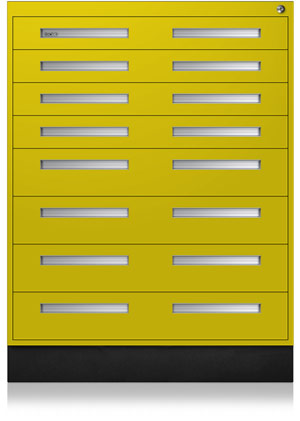 SF Yellow Inerlocking Cabinet