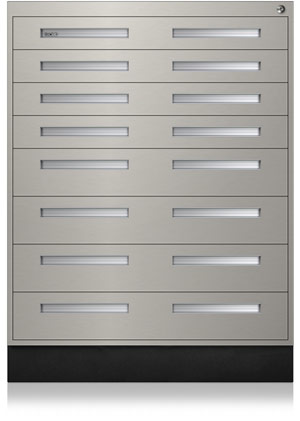 Stainless Steel Inerlocking Cabinet