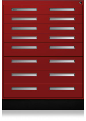 Thermal Red Inerlocking Cabinet