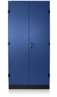 Electric Blue Storage Cabinet