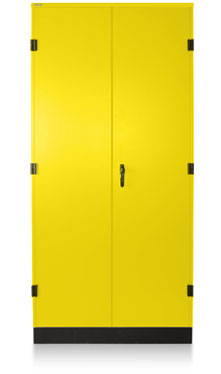 SF Yellow Storage Cabinet