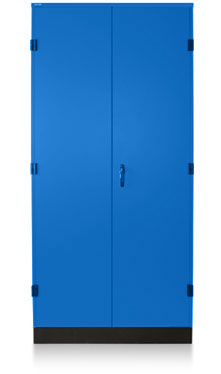 Teclab Blue Storage Cabinet