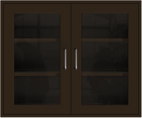Woodland Brown Wall Cabinet