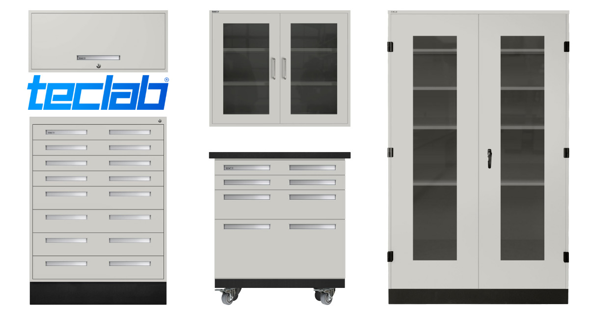 Tall Storage Cabinets from Teclab