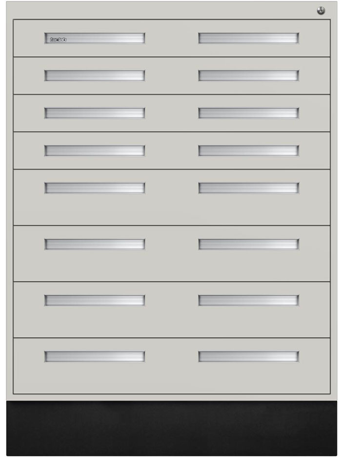 Teclab Interlocking Drawer Storage Cabinets