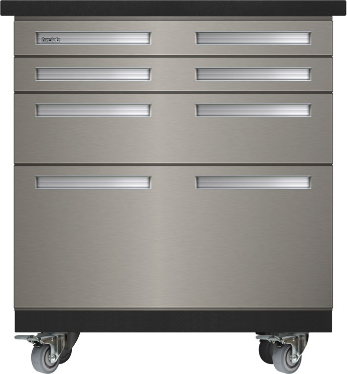 Teclab Stainless Steel Mobile Storage Cabinets