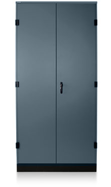 Slate Gray Storage Cabinet