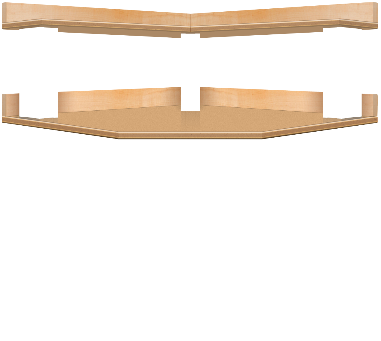 Composite Resinwood Work-Surface