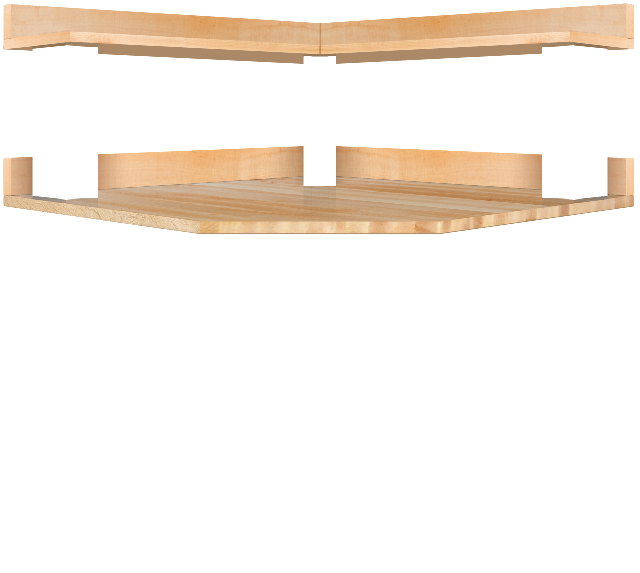 Hardwood Work-Surface